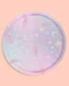 Space Girl Plates - 25 foil paper plates
