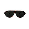 Retro Oval Flat Sunglasses