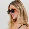 Retro Oval Flat Sunglasses