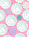 Over the Moon Plates - 25 paper plates