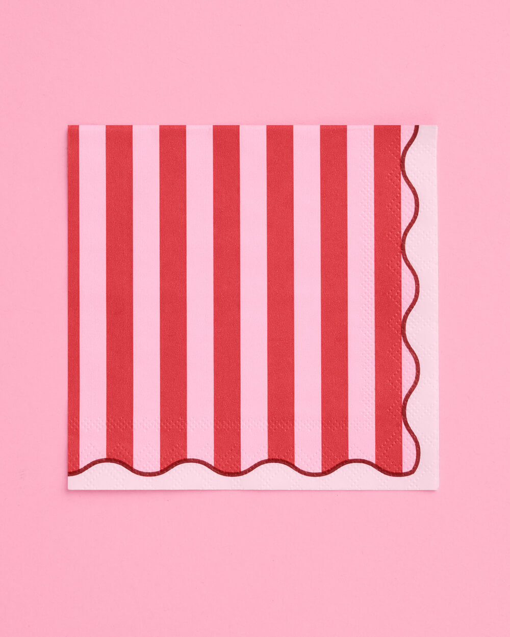 Candy Stripe Paper Napkins – Set of 25 by XO Fetti