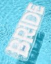 The Bride Pool Float - 6 ft inflatable float