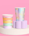 Rainbow Cups - 24 paper cups