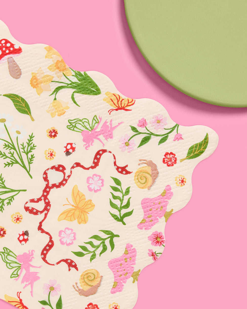 Garden Fairy Napkins - 25 paper napkins - B.You Boutique & Boji Balloon Bar