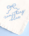 Something Blue Hanky - embroidered handkerchief - B.You Boutique & Boji Balloon Bar