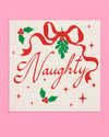 Naughty or Nice Napkins - 25 paper napkins