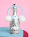 Après Ski Ornament - silver glitter ornament