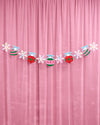 Ornament Snowflake Banner - iridescent foil banner