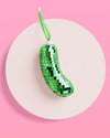 Disco Pickle Ornament - green disco ornament - B.You Boutique & Boji Balloon Bar