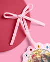 Picture Perfect Ornament - pink frame ornament