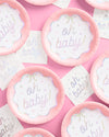 Oh Baby Plates - 25 paper plates