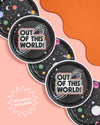 Out of This World Plates - 24 paper plates