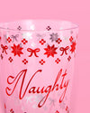 Naughty + Nice Cups - 30 plastic cups