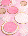 Romance Plates - 32 paper plates, 2 sizes