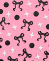 Little Black Bow Confetti - 200 pc glitter confetti