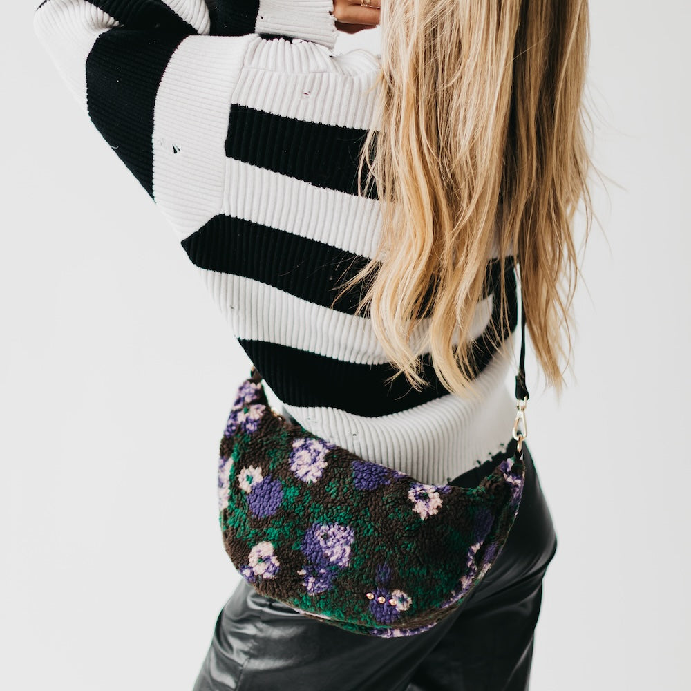 Shirley Sherpa Crossbody Bag - B.You Boutique & Boji Balloon Bar