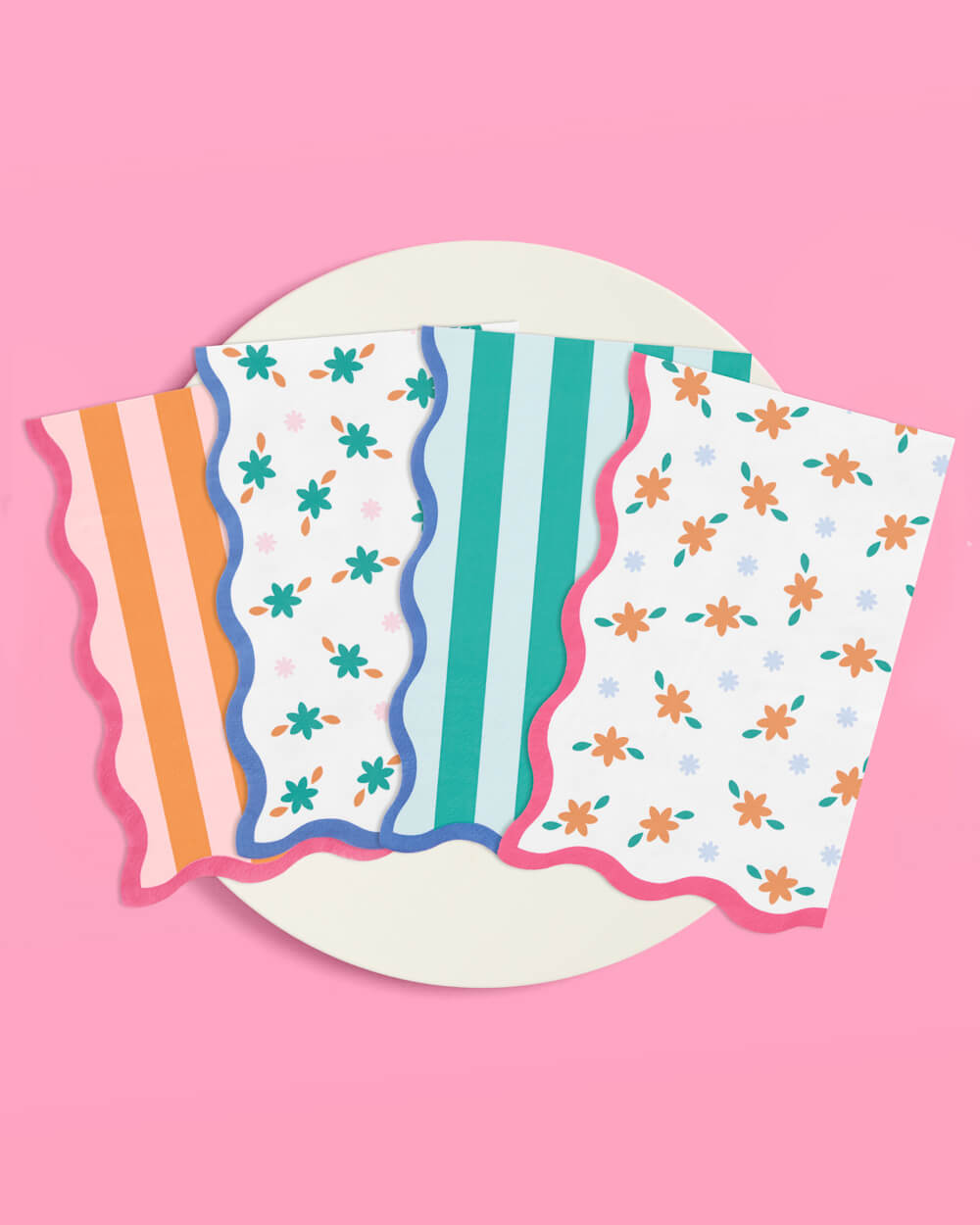 Italian Summer Napkin - 24 printed napkins - B.You Boutique & Boji Balloon Bar