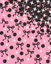 Little Black Bow Confetti - 200 pc glitter confetti