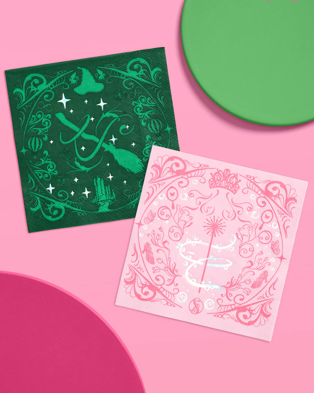 Emerald City Napkins - 24 paper napkins - B.You Boutique & Boji Balloon Bar