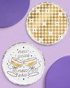 New Year, New Era Plates - 24 paper plates
