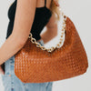 Sienna Slouchy Woven Shoulder Bag - B.You Boutique & Boji Balloon Bar