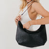 Sienna Slouchy Woven Shoulder Bag - B.You Boutique & Boji Balloon Bar