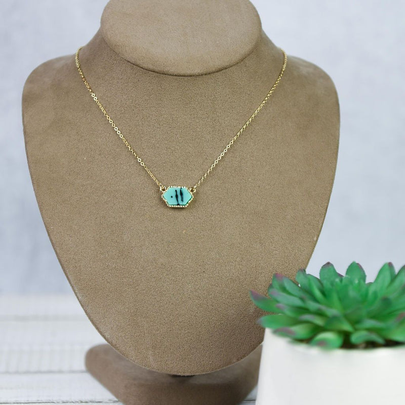 Annabelle Necklace: Gold