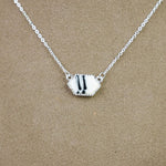 Annabelle Necklace: Silver
