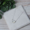 Annabelle Necklace: Silver
