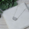 Annabelle Necklace: Silver