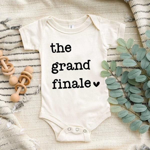 The Grand Finale Baby Onesie