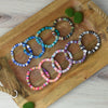 Kendra Silicone Disc Stretch Bracelets