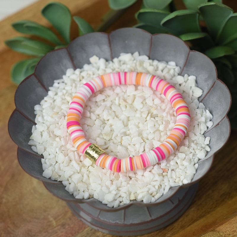 Kendra Silicone Disc Stretch Bracelets