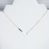 Large Letter / Initial Necklace In Silver