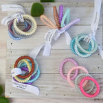 Skinny Classic Colors Hair Coils - Sets of 5