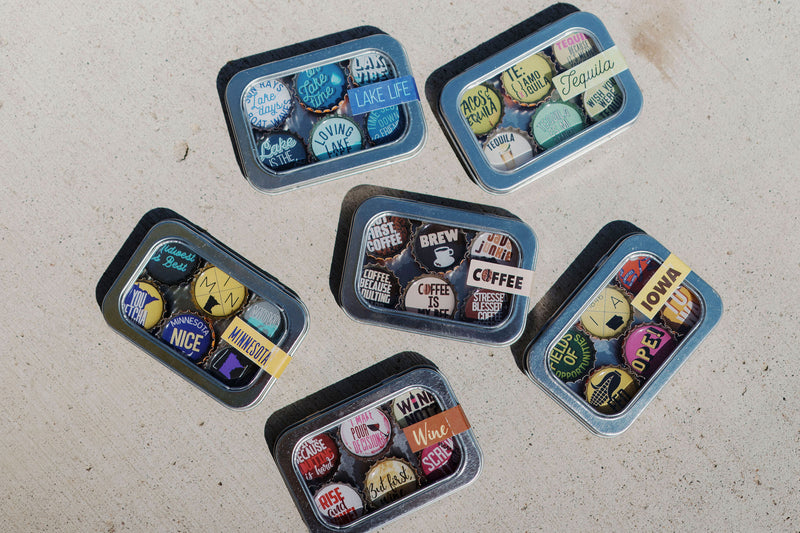 6 pack magnet sets