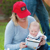 Leopard Football Patch Red Cap