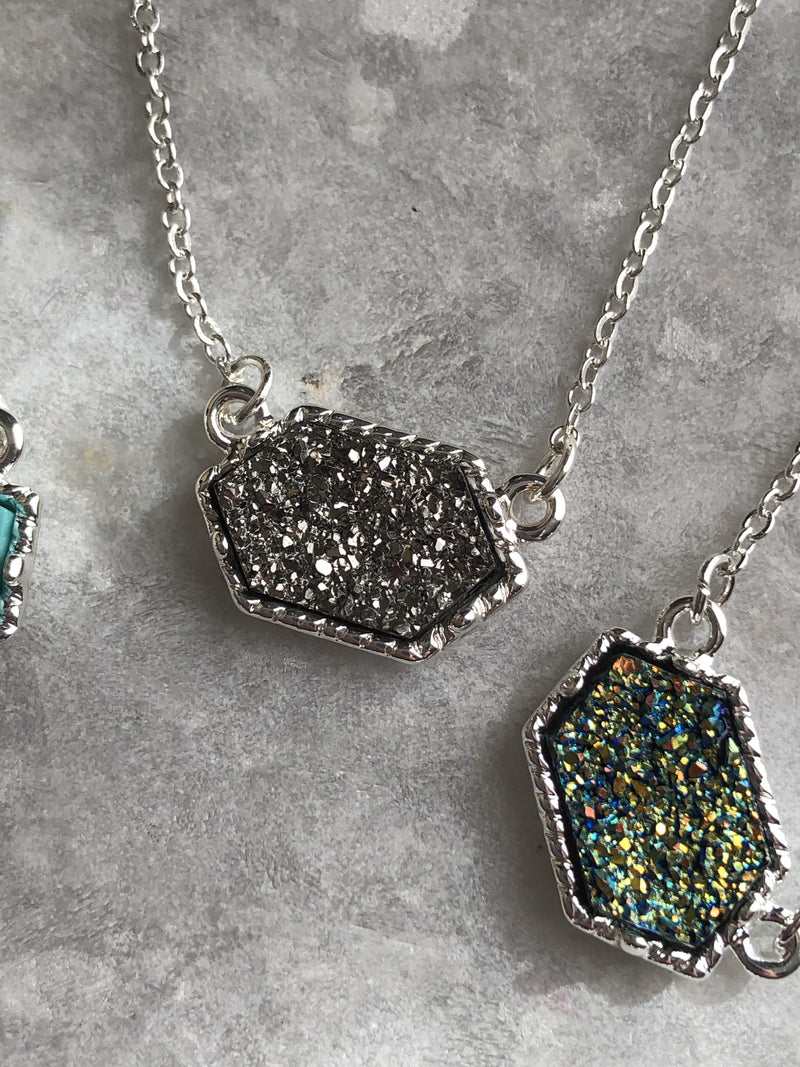 Annabelle Necklace: Silver