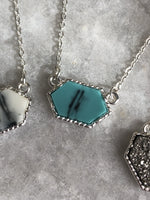 Annabelle Necklace: Silver