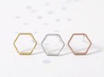 Hexagon Studs