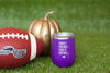 Family, Friends, Food, & Football Black 12oz Insulated Tumbler